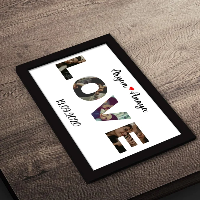 Customized Love Collage Frame - Image 4